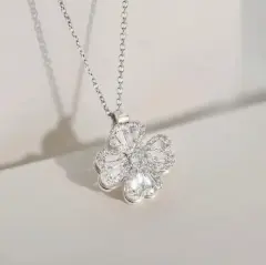 Çelik Sılver Dönen Kolye