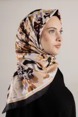 DESENLİ FRANSIZ İPEĞİ EŞARP DESEN-4