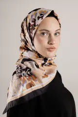 DESENLİ FRANSIZ İPEĞİ EŞARP DESEN-4